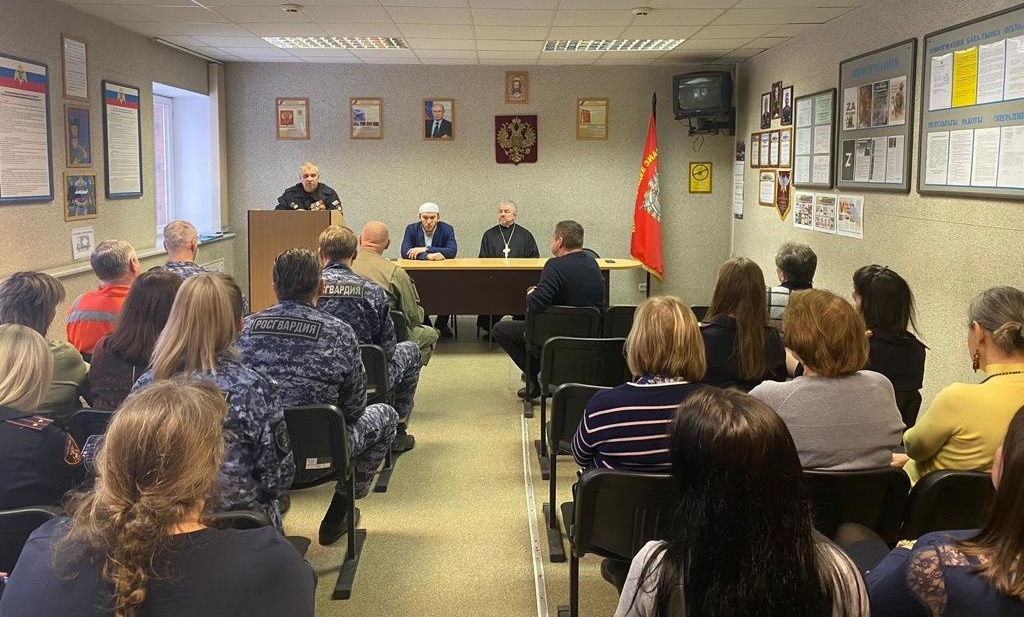 Военный Отдел при участии ветеранов силовых структур провел рабочую встречу по теме укрепления межнациональных и межрелигиозных отношений