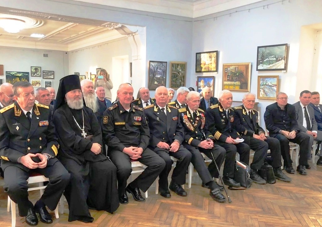Архимандрит Алексий (Ганьжин) принял участие заседании Кронштадтского морского собрания