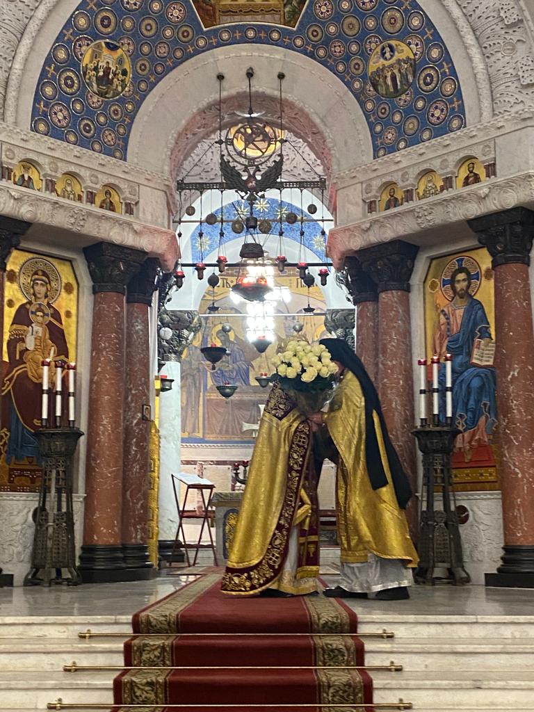 Празднование памяти Святого благоверного князя Александра Невского (в схиме Алексия) в Кронштадтском Никольском Морском ставропигиальном соборе и поздравление архимандрита Алексия (Ганьжина) с днем тезоименитства Празднование памяти Святого благоверного князя Александра Невского (в схиме Алексия) в Кронштадтском Никольском Морском ставропигиальном соборе и поздравление архимандрита Алексия (Ганьжина) с днем тезоименитства