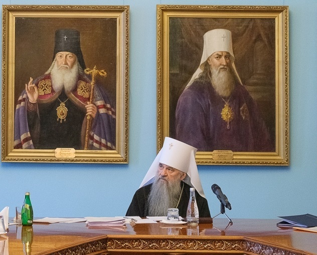 Архимандрит Алексий (Ганьжин) принял участие в заседании коллегии епархиальных отделов Архимандрит Алексий (Ганьжин) принял участие в заседании коллегии епархиальных отделов