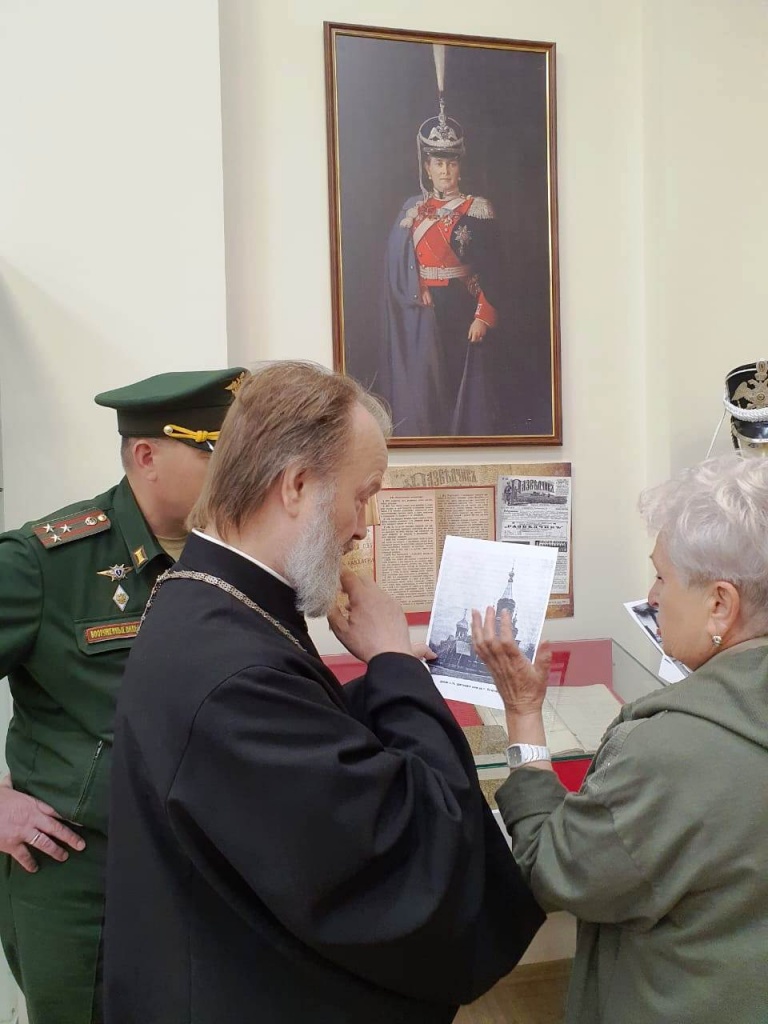Архимандрит Алексий (Ганьжин) провел рабочую встречу по теме восстановления храма свв. мчч. Хрисанфа и Дарии при Военном институте ж/д войск и военных сообщений ВА МТО им. генерала армии А. В. Хрулёва Архимандрит Алексий (Ганьжин) провел рабочую встречу по теме восстановления храма свв. мчч. Хрисанфа и Дарии при Военном институте ж/д войск и военных сообщений ВА МТО им. генерала армии А. В. Хрулёва
