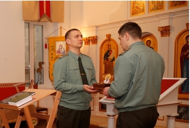 В Военном институте (инженерно-техническом) встретили ковчег с частицей мощей Святителя Николая Чудотворца В Военном институте (инженерно-техническом) встретили ковчег с частицей мощей Святителя Николая Чудотворца