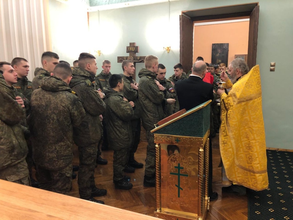 Михайловская военная артиллерийская академия продолжает православные традиции Михайловская военная артиллерийская академия продолжает православные традиции