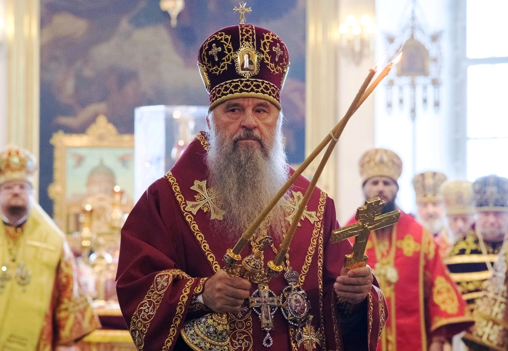 Архимандрит Алексий (Ганьжин) сослужил митрополиту Варсонофию на Божественной литургии в Казанском соборе Архимандрит Алексий (Ганьжин) сослужил митрополиту Варсонофию на Божественной литургии в Казанском соборе