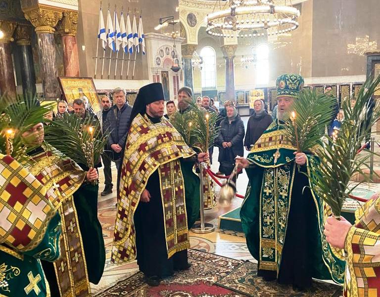 В праздник Входа Господня в Иерусалим в храмах Военного благочиния Санкт-Петербургской епархии совершены Божественные Литургии В праздник Входа Господня в Иерусалим в храмах Военного благочиния Санкт-Петербургской епархии совершены Божественные Литургии