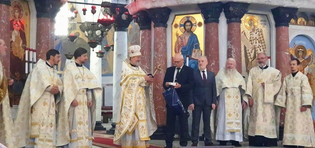 Двадцать девятую годовщину пастырского служения отмечает Зам. председателя Синодального отдела МП РПЦ военный благочинный Санкт-Петербургской епархии архимандрит Алексий (Ганьжин) Двадцать девятую годовщину пастырского служения отмечает Зам. председателя Синодального отдела МП РПЦ военный благочинный Санкт-Петербургской епархии архимандрит Алексий (Ганьжин)