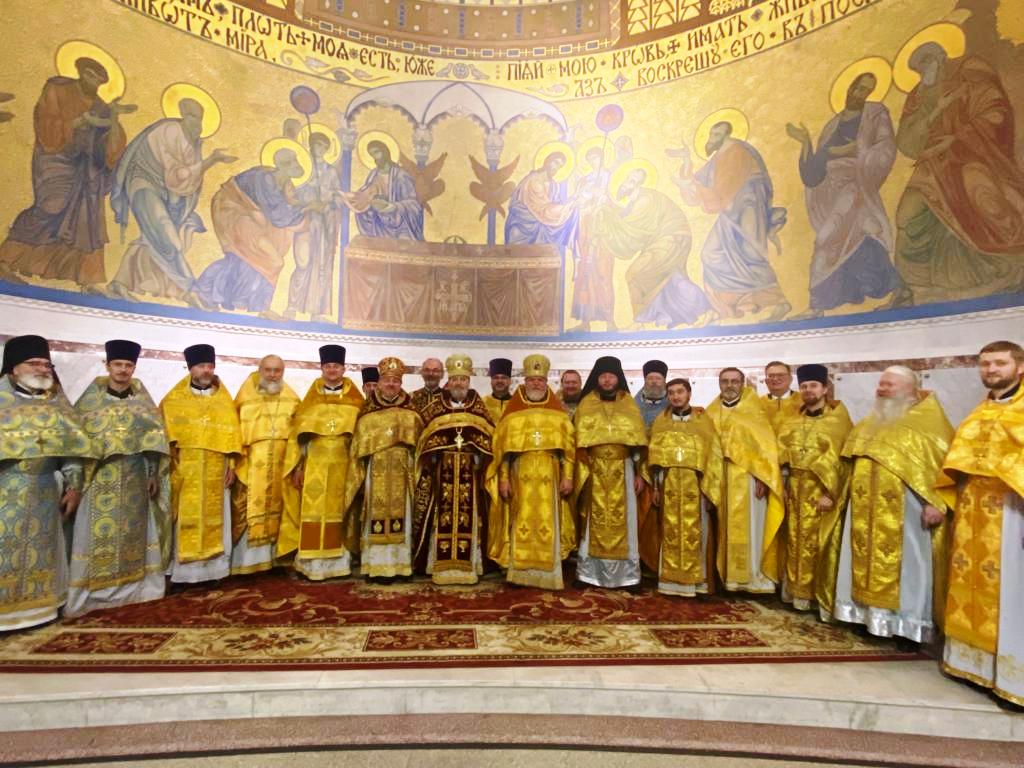 Празднование памяти Святого благоверного князя Александра Невского (в схиме Алексия) в Кронштадтском Никольском Морском ставропигиальном соборе и поздравление архимандрита Алексия (Ганьжина) с днем тезоименитства Празднование памяти Святого благоверного князя Александра Невского (в схиме Алексия) в Кронштадтском Никольском Морском ставропигиальном соборе и поздравление архимандрита Алексия (Ганьжина) с днем тезоименитства