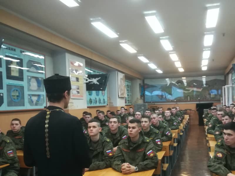В Военном институте (инженерно-техническом) встретили ковчег с частицей мощей Святителя Николая Чудотворца В Военном институте (инженерно-техническом) встретили ковчег с частицей мощей Святителя Николая Чудотворца