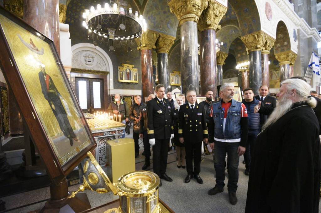 Зам. председателя Синодального отдела РПЦ архимандрит Алексий (Ганьжин) принял в Кронштадте делегацию Министерства Транспорта РФ Зам. председателя Синодального отдела РПЦ архимандрит Алексий (Ганьжин) принял в Кронштадте делегацию Министерства Транспорта РФ