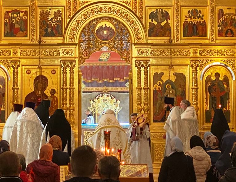 Архимандрит Алексий (Ганьжин) возглавил богослужение в Воскресенском Новодевичьем монастыре по случаю 100-летия со дня смерти В.А. Косякова – архитектора Морского собора в Кронштадте Архимандрит Алексий (Ганьжин) возглавил богослужение в Воскресенском Новодевичьем монастыре по случаю 100-летия со дня смерти В.А. Косякова – архитектора Морского собора в Кронштадте