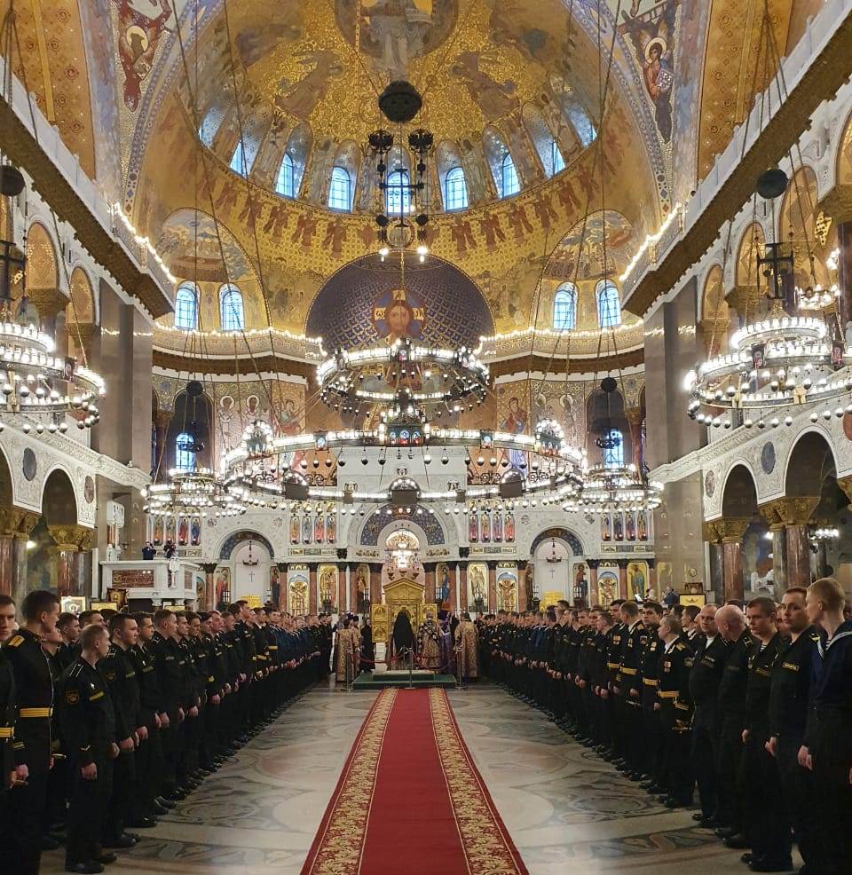 Зам. председателя Синодального отдела РПЦ Архимандрит Алексий (Ганьжин) возглавил торжественную встречу главной иконы Вооруженных Сил Российской Федерации «Спас Нерукотворный» принесенной в Санкт-Петербург Зам. председателя Синодального отдела РПЦ Архимандрит Алексий (Ганьжин) возглавил торжественную встречу главной иконы Вооруженных Сил Российской Федерации «Спас Нерукотворный» принесенной в Санкт-Петербург