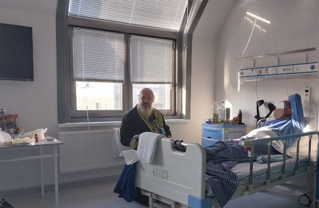 В этот день в госпитале 27 человек причастились и 1 окрестился!!! В этот день в госпитале 27 человек причастились и 1 окрестился!!!