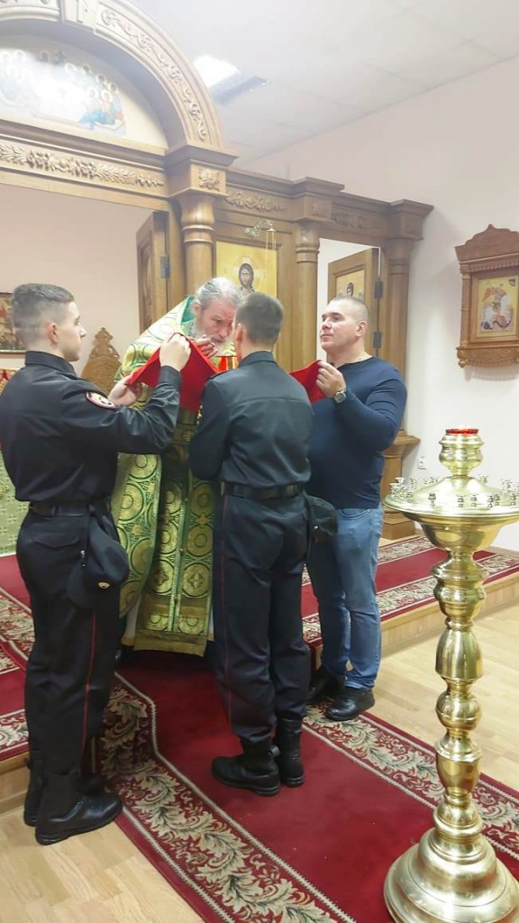 В праздник Воздвижения Креста Господня суворовцы МВД РФ помолились в домовом храме В праздник Воздвижения Креста Господня суворовцы МВД РФ помолились в домовом храме