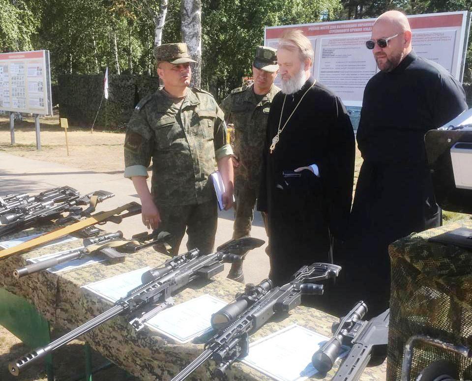 Архимандрит Алексий (Ганьжин) посетил район боевого слаживания войск Ленинградского военного округа Архимандрит Алексий (Ганьжин) посетил район боевого слаживания войск Ленинградского военного округа
