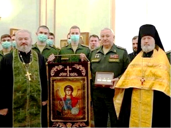 В домовой храм Михайловской военной артиллерийской академии передан ковчег с частицами мощей святых – преподобного Сергия Радонежского, Николая Чудотворца, воина Иоанна В домовой храм Михайловской военной артиллерийской академии передан ковчег с частицами мощей святых – преподобного Сергия Радонежского, Николая Чудотворца, воина Иоанна