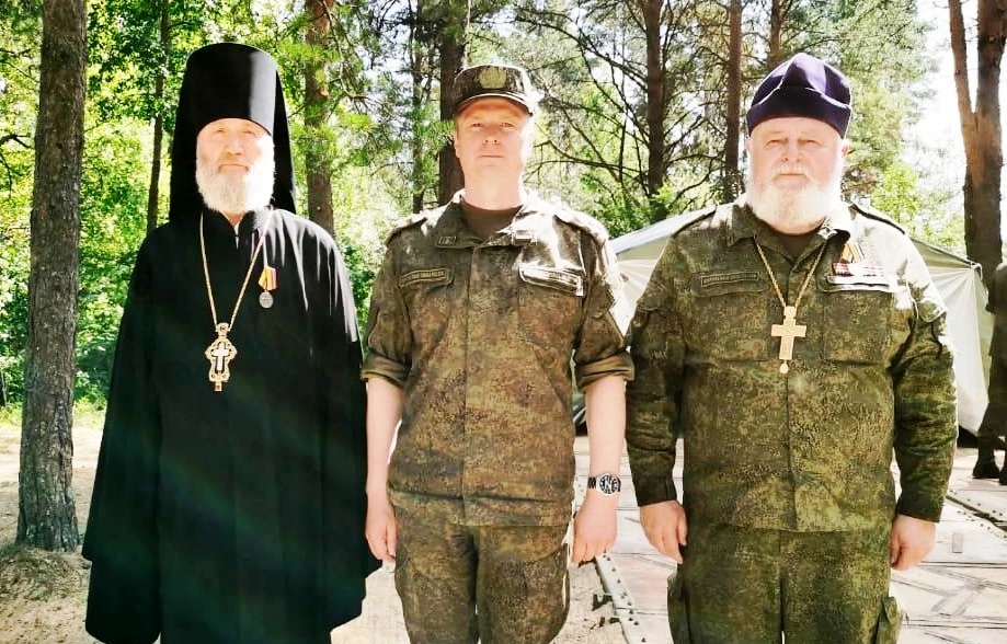 Архимандрит Алексий (Ганьжин) посетил район боевого слаживания войск Ленинградского военного округа Архимандрит Алексий (Ганьжин) посетил район боевого слаживания войск Ленинградского военного округа