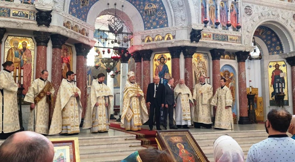 Двадцать девятую годовщину пастырского служения отмечает Зам. председателя Синодального отдела МП РПЦ военный благочинный Санкт-Петербургской епархии архимандрит Алексий (Ганьжин) Двадцать девятую годовщину пастырского служения отмечает Зам. председателя Синодального отдела МП РПЦ военный благочинный Санкт-Петербургской епархии архимандрит Алексий (Ганьжин)