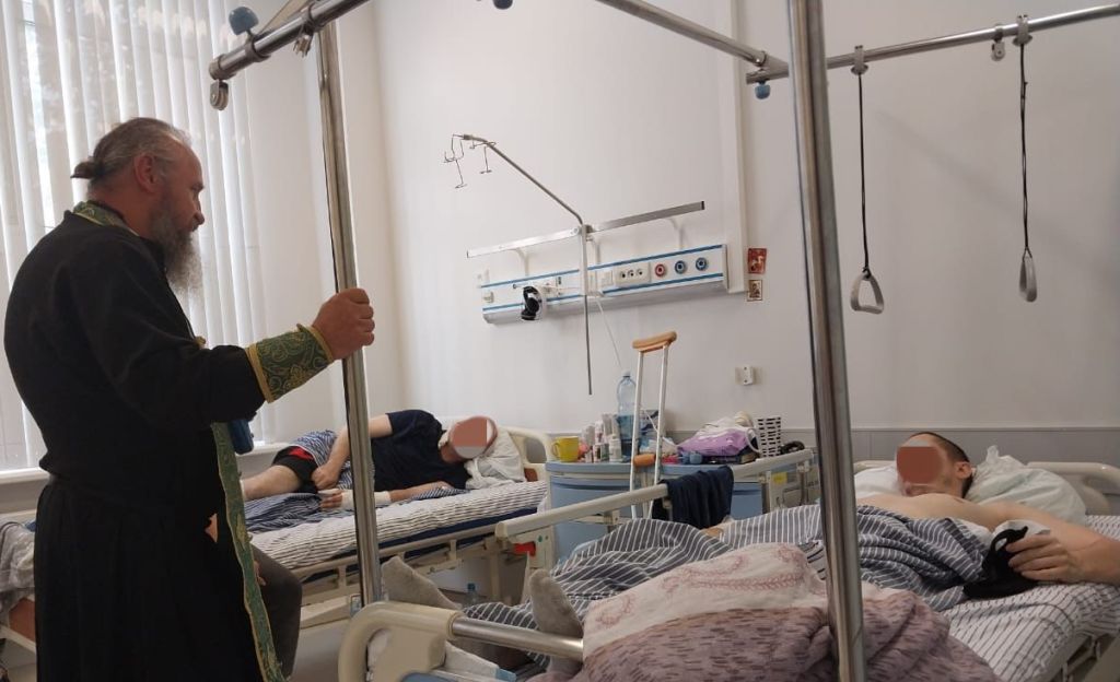 В этот день в госпитале 27 человек причастились и 1 окрестился!!! В этот день в госпитале 27 человек причастились и 1 окрестился!!!