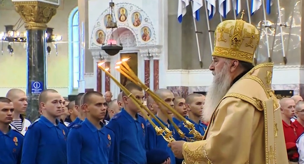 В годовщину Крещения Руси архимандрит Алексий (Ганьжин) сослужил митрополиту Варсонофию на Божественной литургии в Кронштадтском Никольском Морском ставропигиальном соборе В годовщину Крещения Руси архимандрит Алексий (Ганьжин) сослужил митрополиту Варсонофию на Божественной литургии в Кронштадтском Никольском Морском ставропигиальном соборе