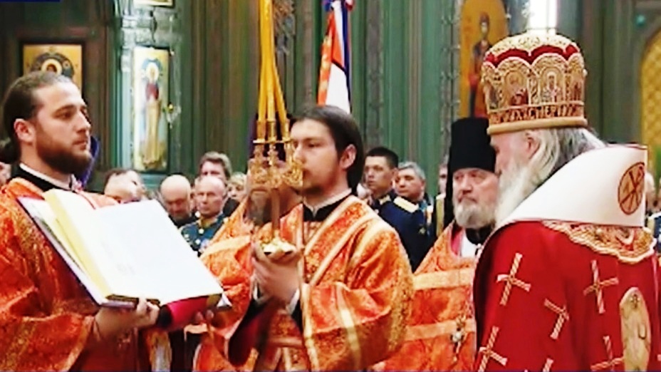 Архимандрит Алексий (Ганьжин) сослужил митрополиту Каширскому, викарию Святейшего Патриарха Феогносту в Главном храме Вооруженных Сил России накануне Дня Победы Архимандрит Алексий (Ганьжин) сослужил митрополиту Каширскому, викарию Святейшего Патриарха Феогносту в Главном храме Вооруженных Сил России накануне Дня Победы