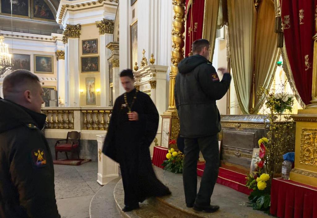 Престольный праздник святителя Игнатия Брянчанинова и 800-летие святого Александра Невского отметили в Военном инженерно-техническом институте Военной академии материально-технического обеспечения Престольный праздник святителя Игнатия Брянчанинова и 800-летие святого Александра Невского отметили в Военном инженерно-техническом институте Военной академии материально-технического обеспечения