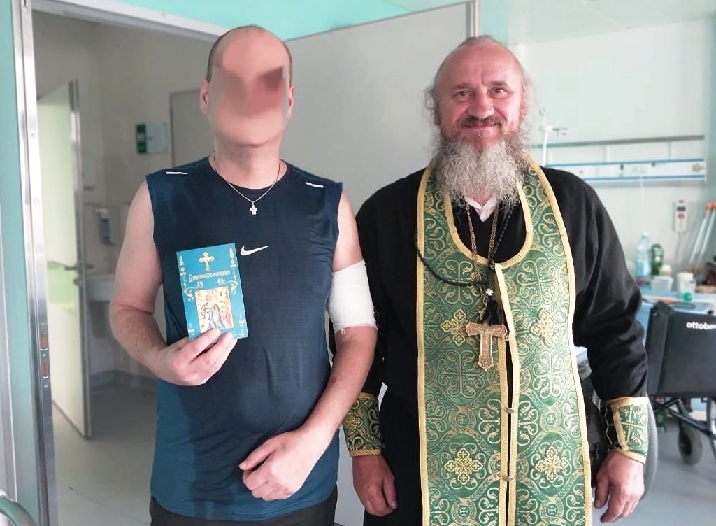 В этот день в госпитале 27 человек причастились и 1 окрестился!!! В этот день в госпитале 27 человек причастились и 1 окрестился!!!