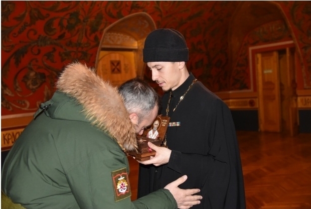В Военном институте (инженерно-техническом) встретили ковчег с частицей мощей Святителя Николая Чудотворца В Военном институте (инженерно-техническом) встретили ковчег с частицей мощей Святителя Николая Чудотворца